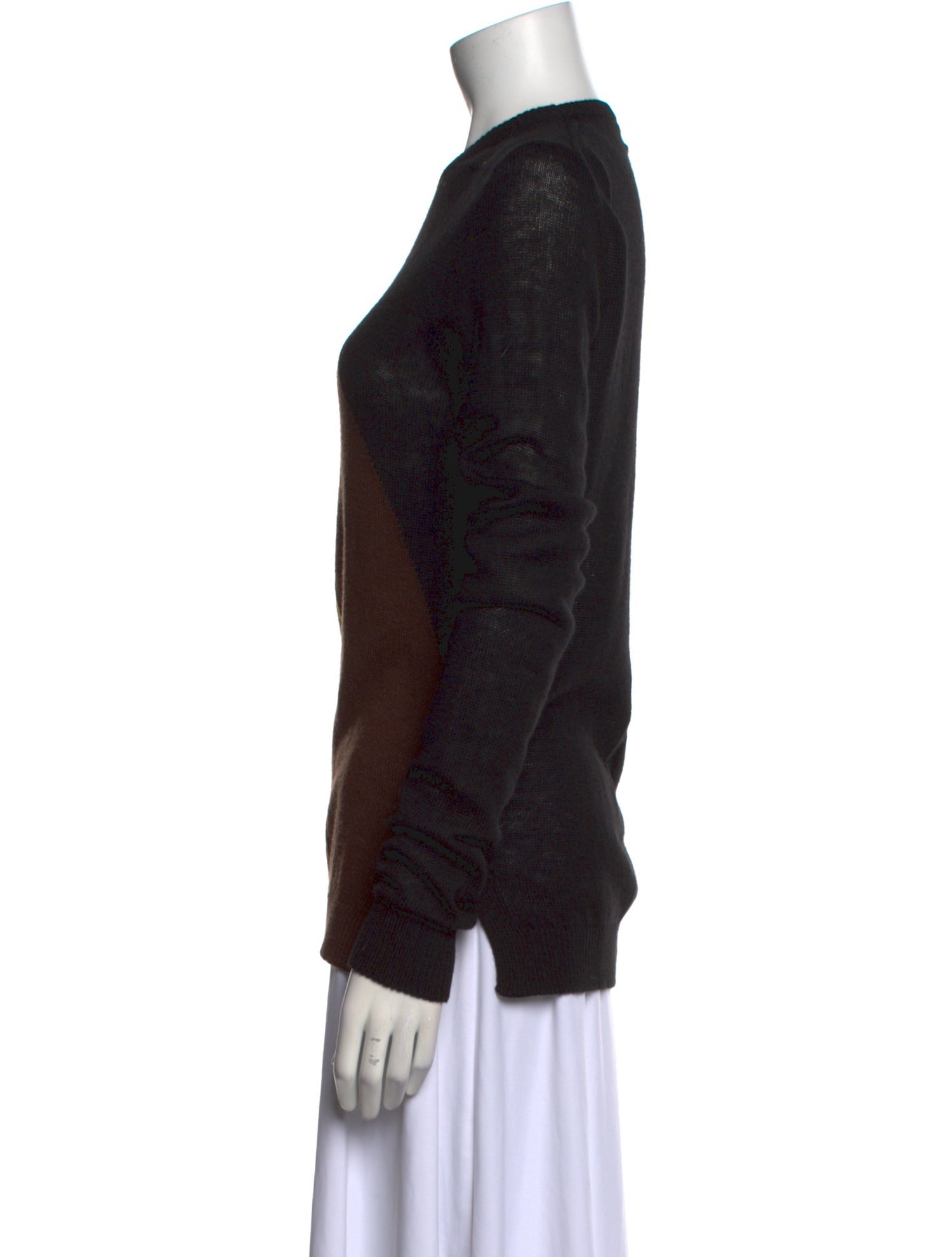 Rick Owens Crew Neck Long Sleeve Sweatshirt