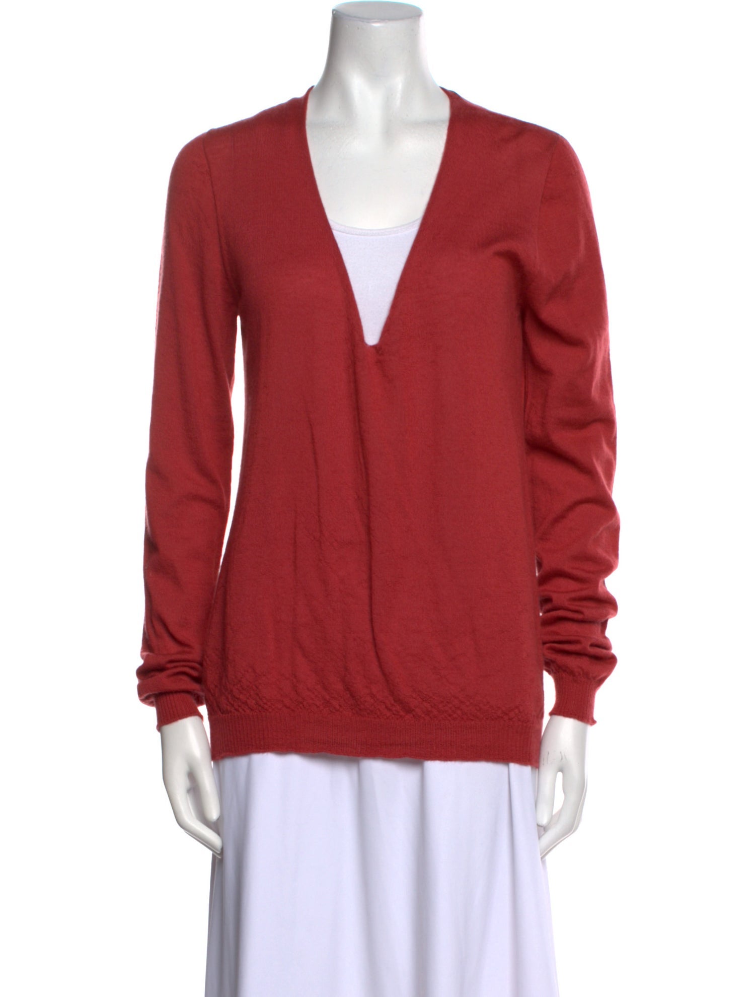 Rick Owens Cashmere V-Neck Sweater