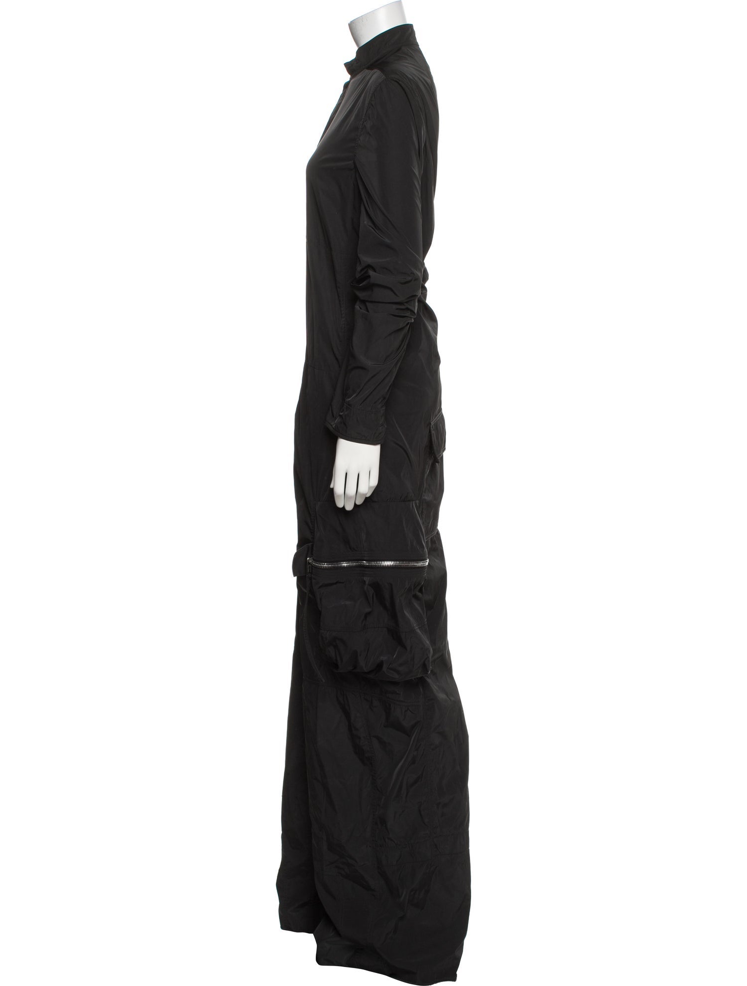 Rick Owens Mock Neck Jumpsuit