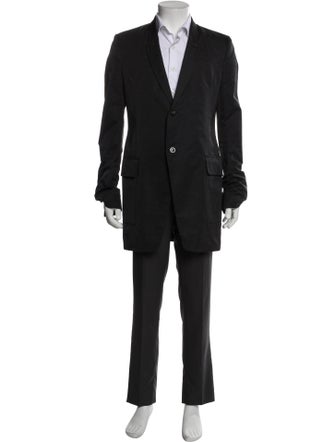 Rick Owens Peaked Lapel Blazer