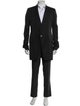 Rick Owens Peaked Lapel Blazer