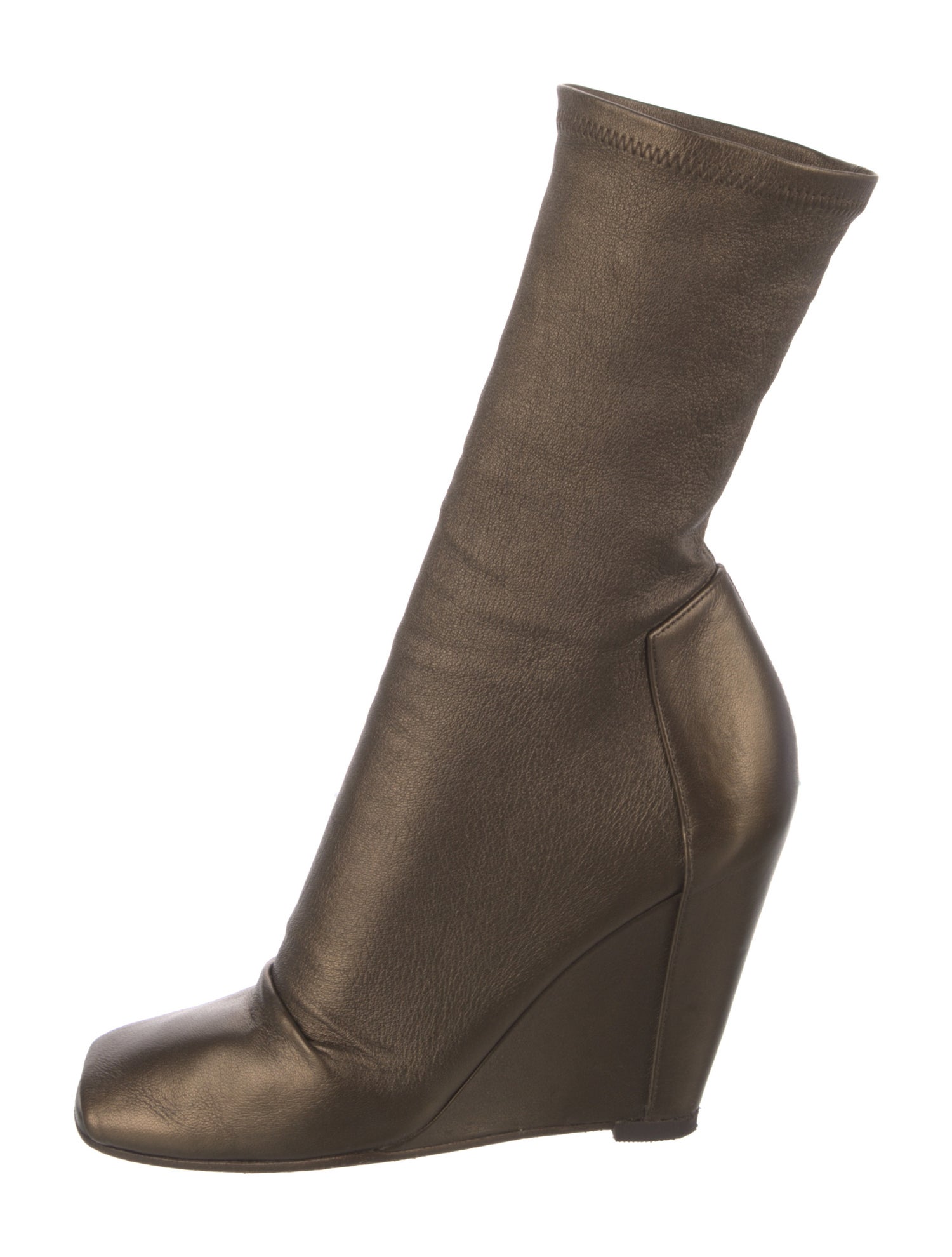 Rick Owens Leather Boots