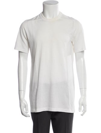 Rick Owens Crew Neck Short Sleeve T-Shirt