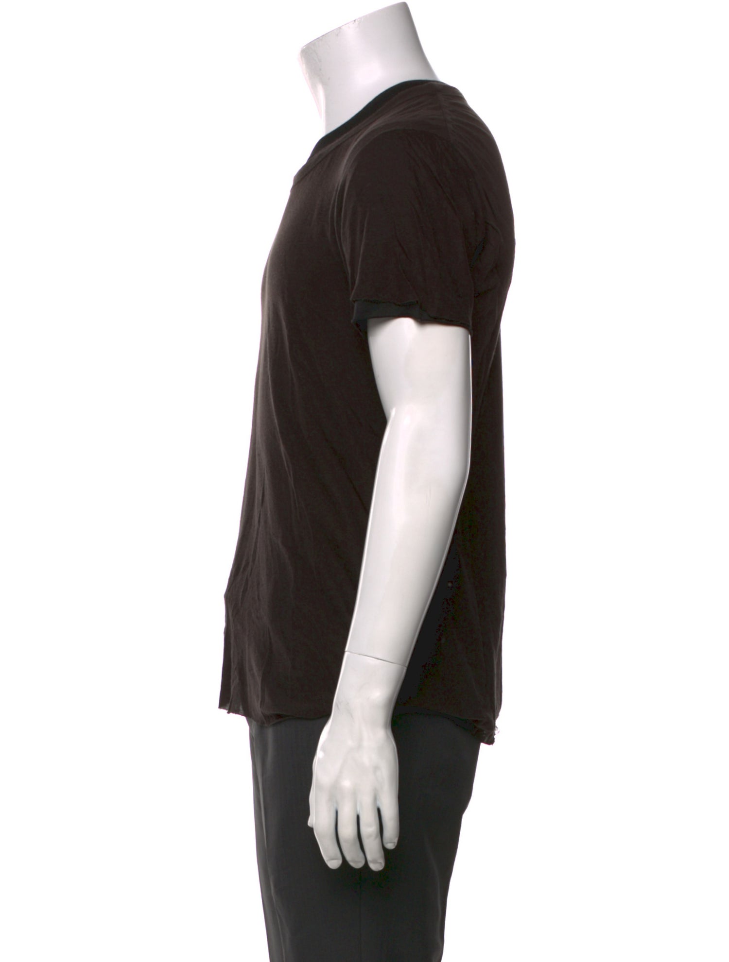 Rick Owens Crew Neck Short Sleeve T-Shirt