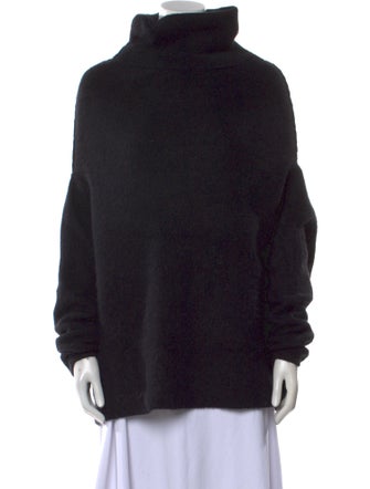 Rick Owens Alpaca Turtleneck Sweater