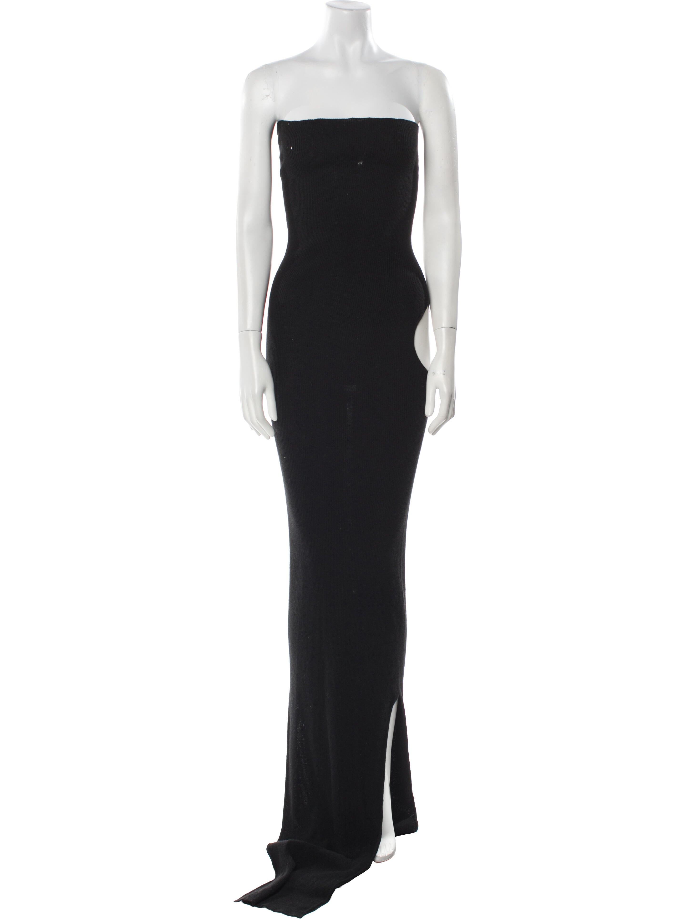 Rick Owens Wool Long Dress