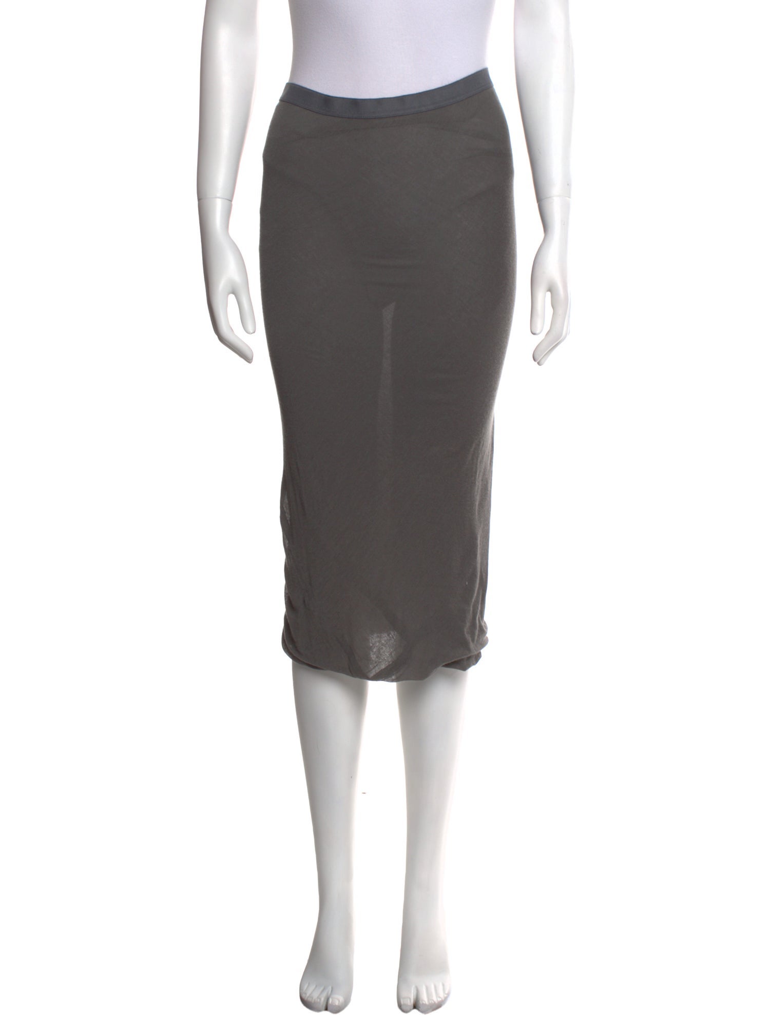 Rick Owens Lilies Midi Length Skirt