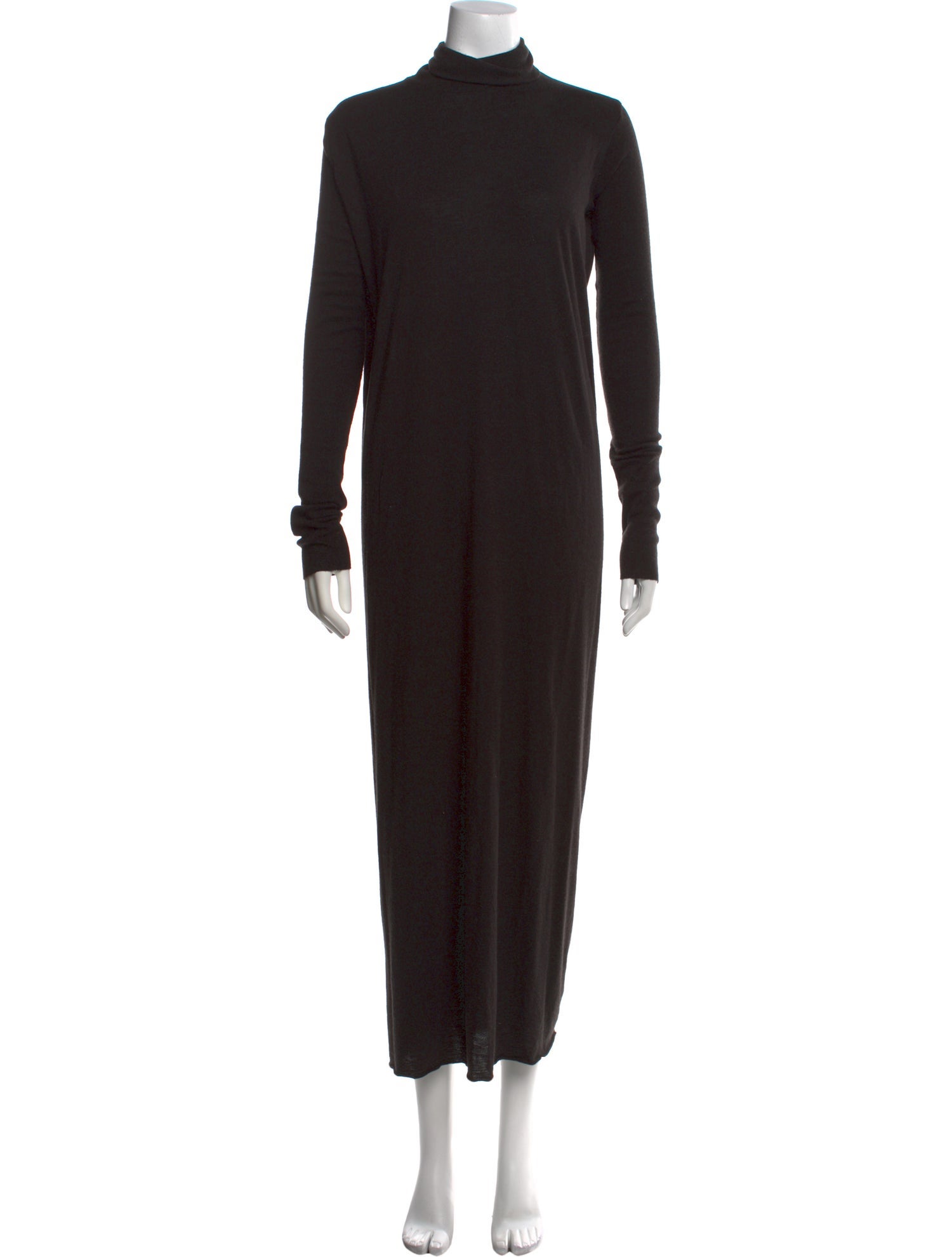Rick Owens Turtleneck Long Dress