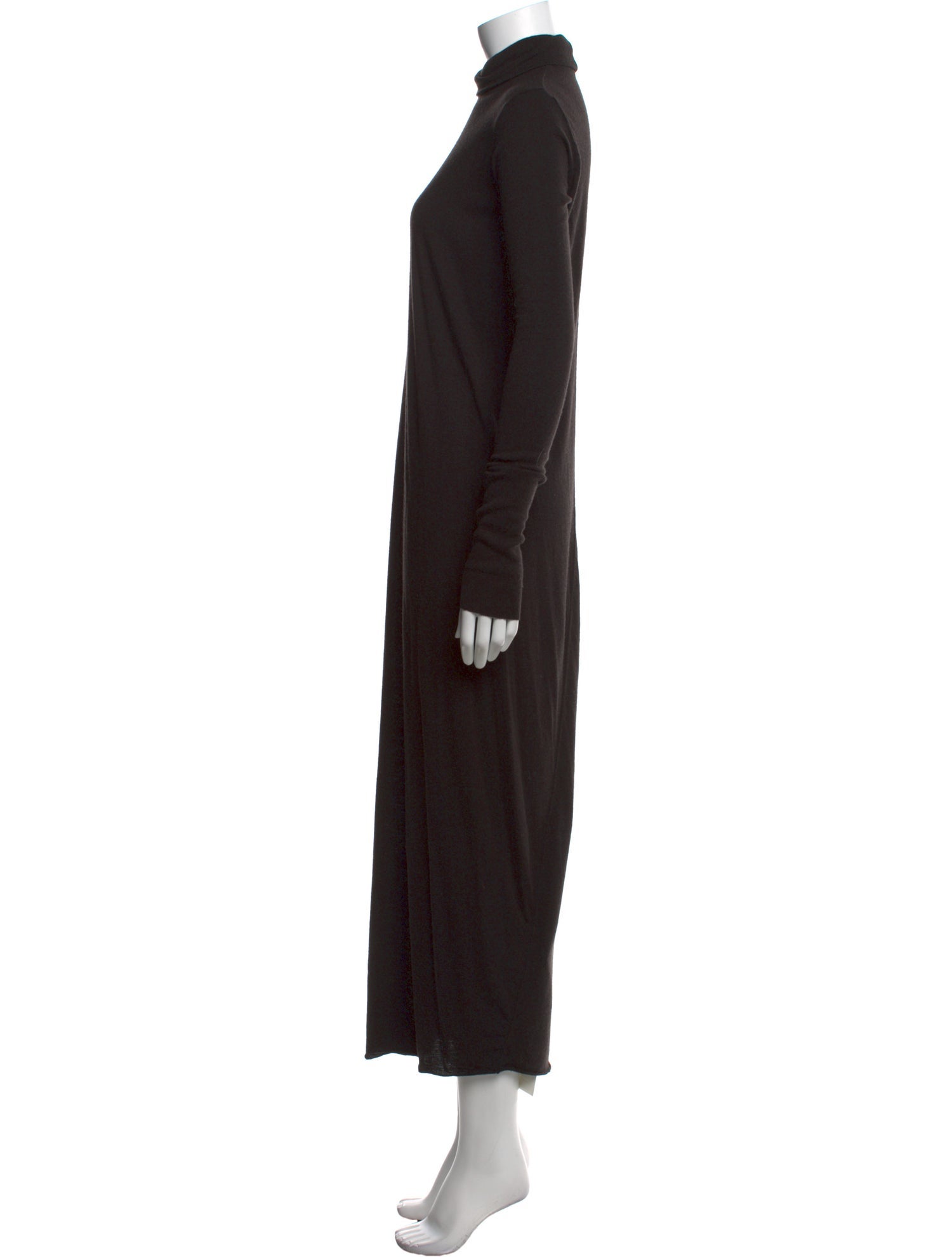 Rick Owens Turtleneck Long Dress