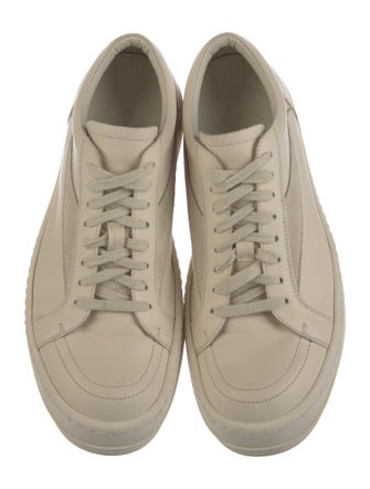 Rick Owens Leather Sneakers