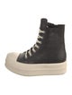 Rick Owens Leather Sneakers
