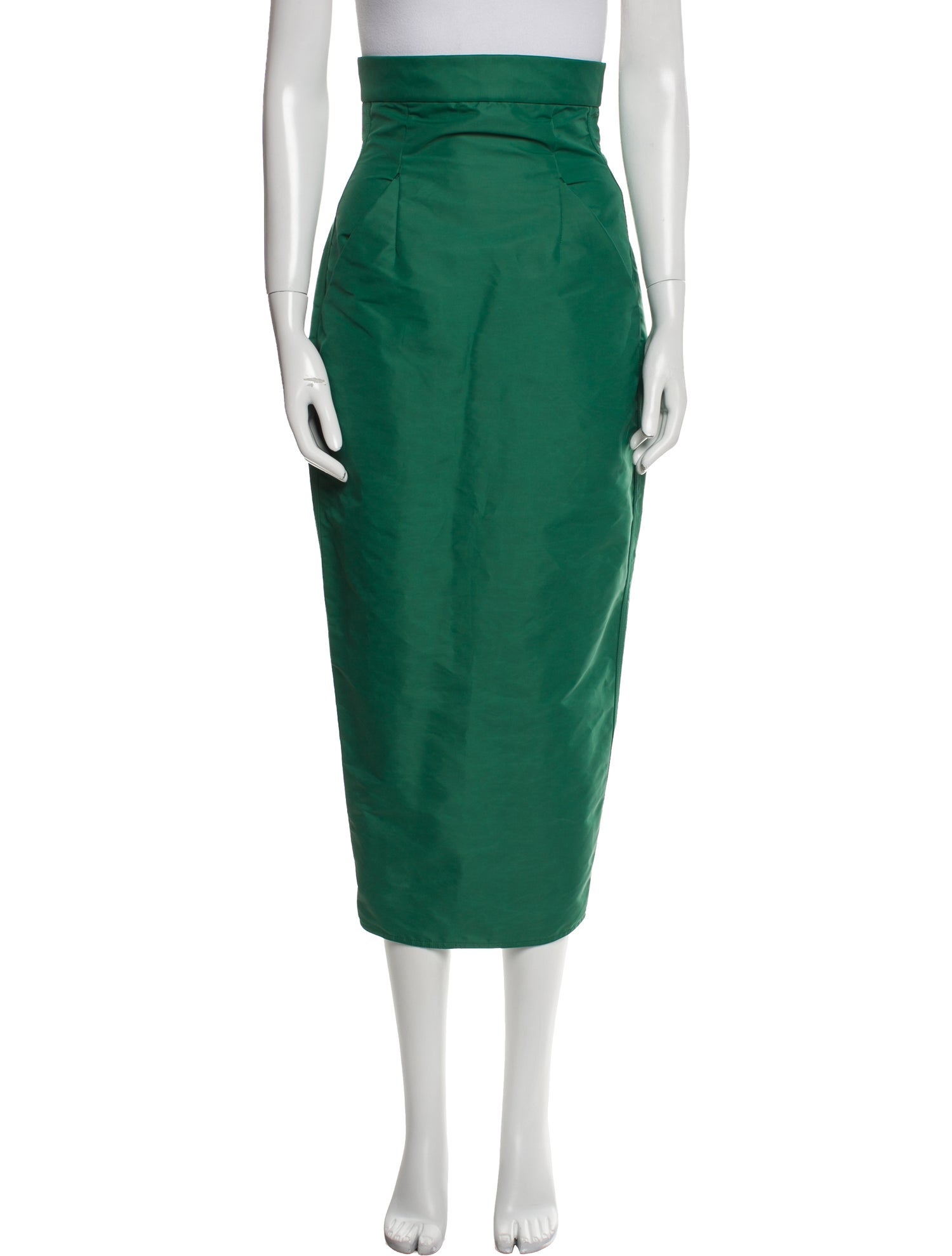 Rick Owens Nylon Midi Length Skirt