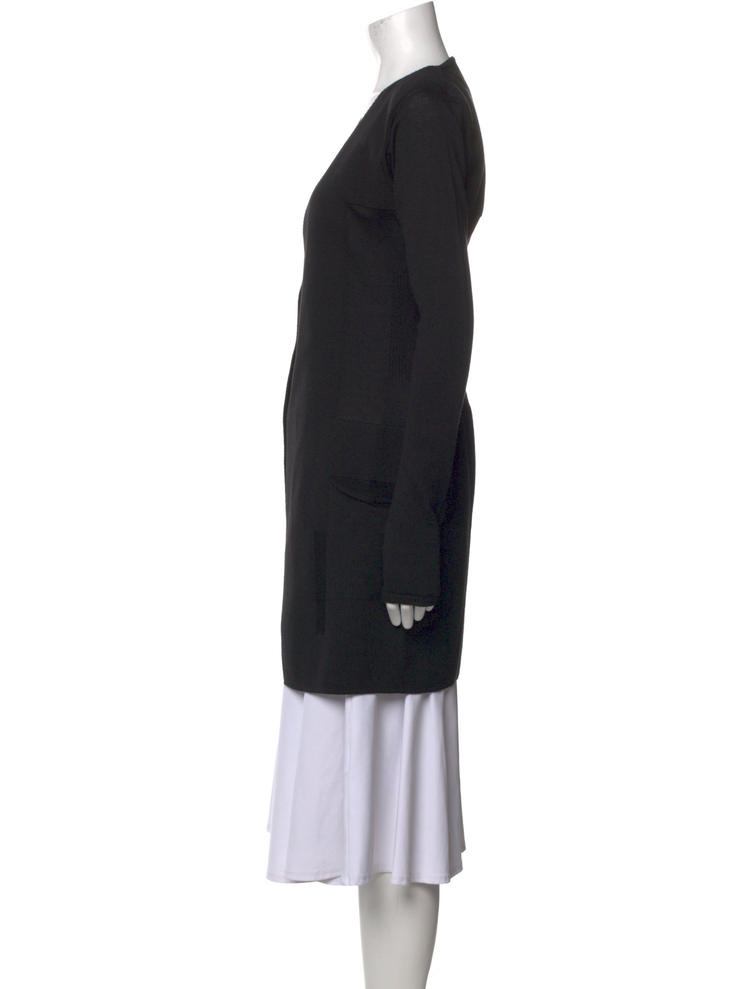 Rick Owens Virgin Wool V-Neck Sweater