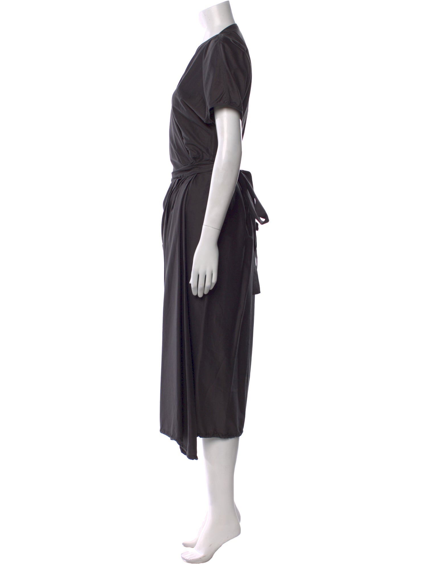 Rick Owens V-Neck Long Dress
