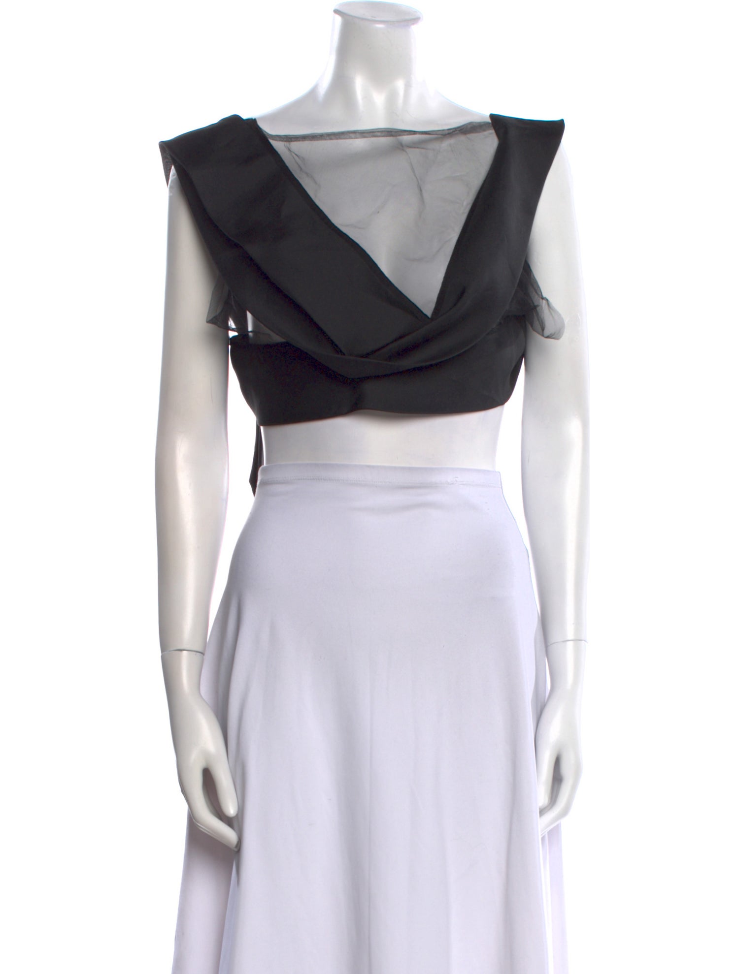 Rick Owens 2018 'Dirt' Crop Top