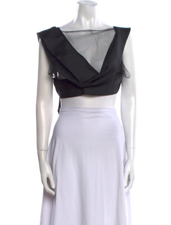 Rick Owens 2018 'Dirt' Crop Top