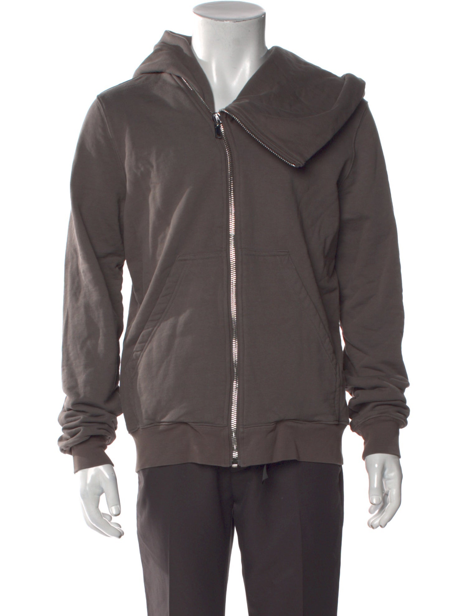 Rick Owens Drkshdw V-Neck Long Sleeve Hoodie