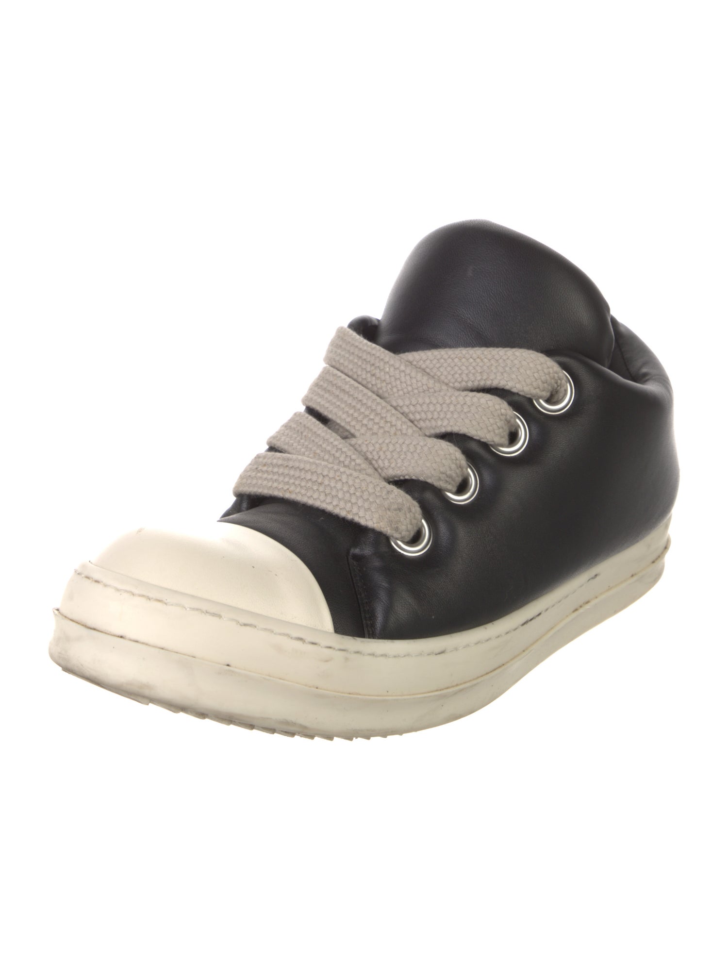 Rick Owens Leather Sneakers