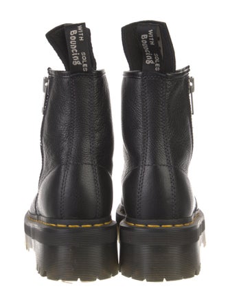 Rick Owens x Dr. Martens Leather Combat Boots