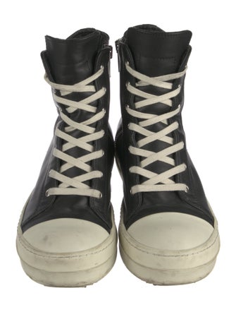 Rick Owens Leather Sneakers
