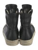 Rick Owens Leather Sneakers