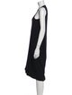 Rick Owens Plunge Neckline Long Dress
