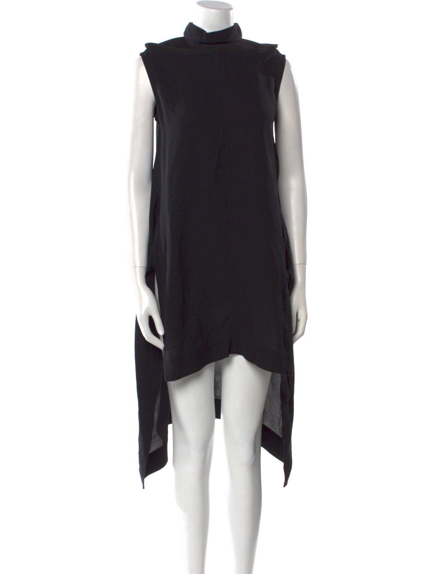 Rick Owens Turtleneck Sleeveless Tunic