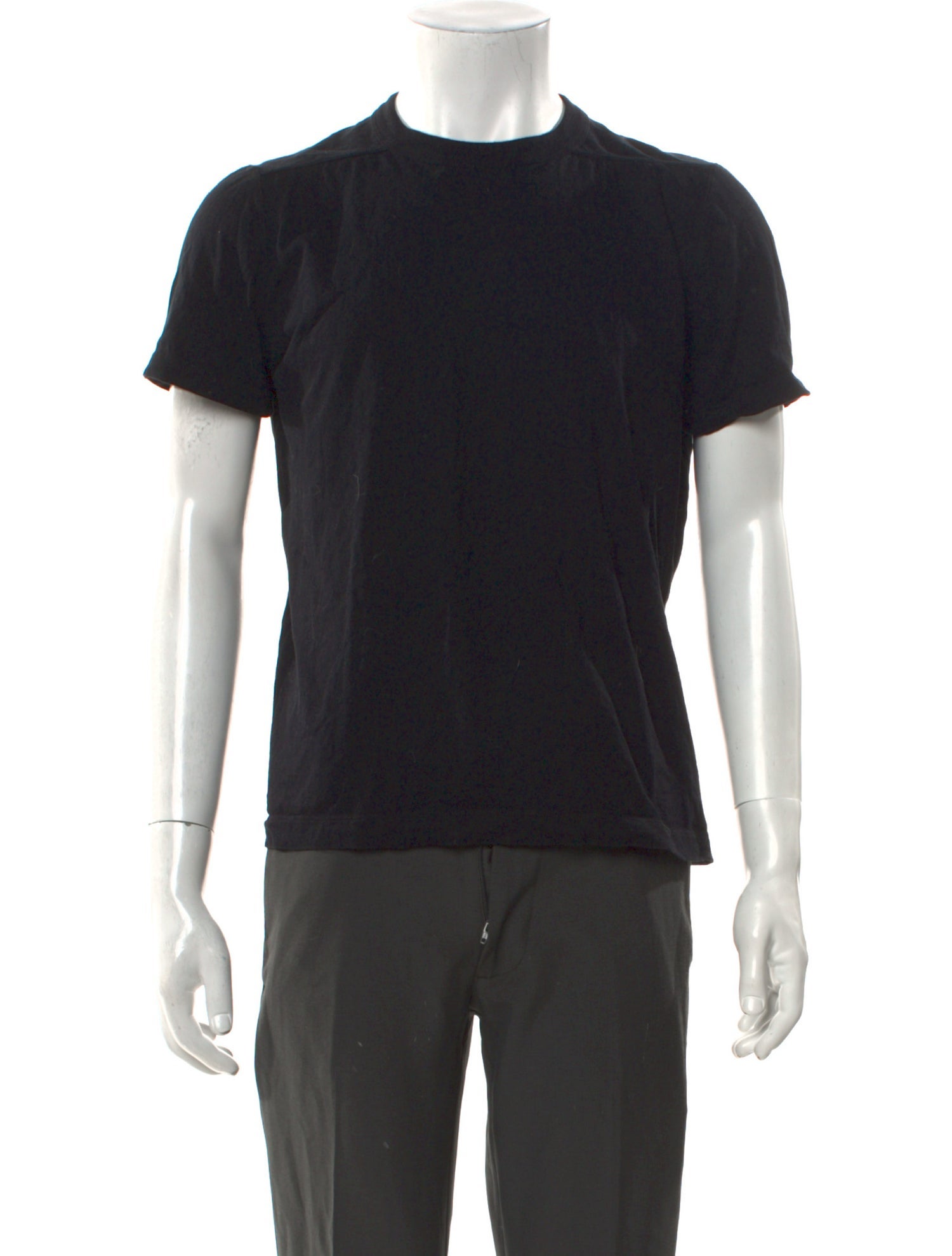 Rick Owens Crew Neck Short Sleeve T-Shirt
