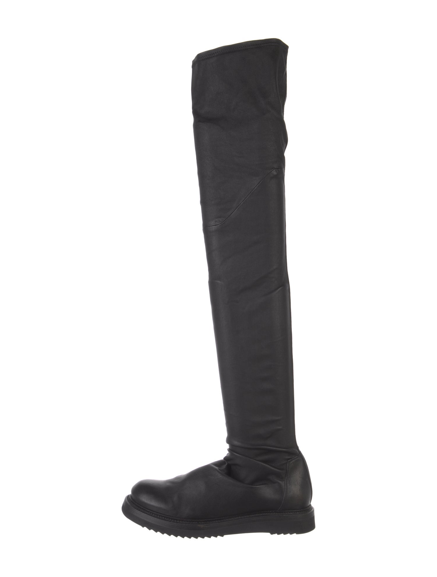 Rick Owens Leather Sock Boots