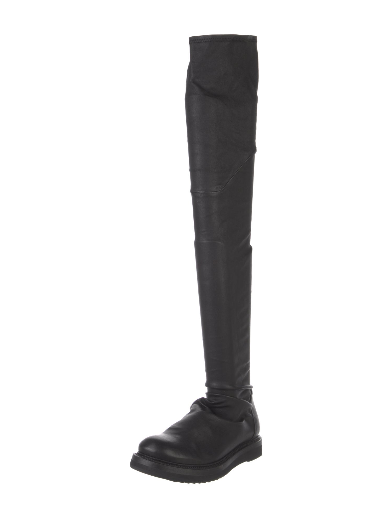 Rick Owens Leather Sock Boots