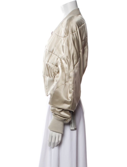 Rick Owens 2023 'EDFU' Girdered Flight Bomber Jacket