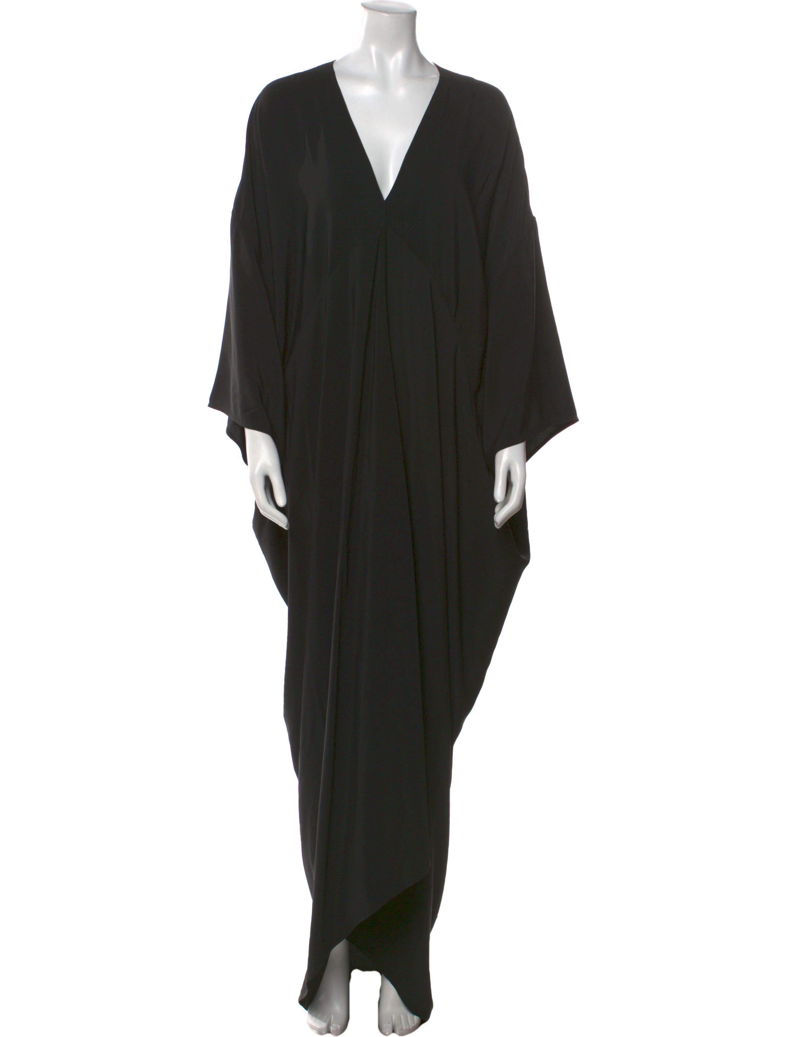 Rick Owens V-Neck Long Dress