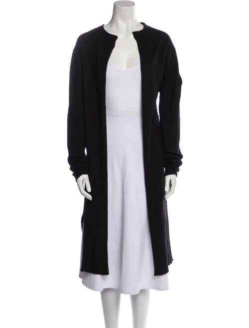 Rick Owens Cashmere Open Front Sweater