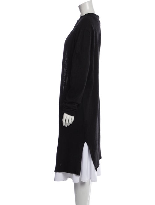 Rick Owens Cashmere Open Front Sweater