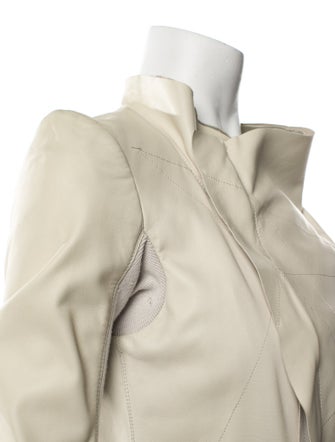 Rick Owens Lamb Leather Biker Jacket