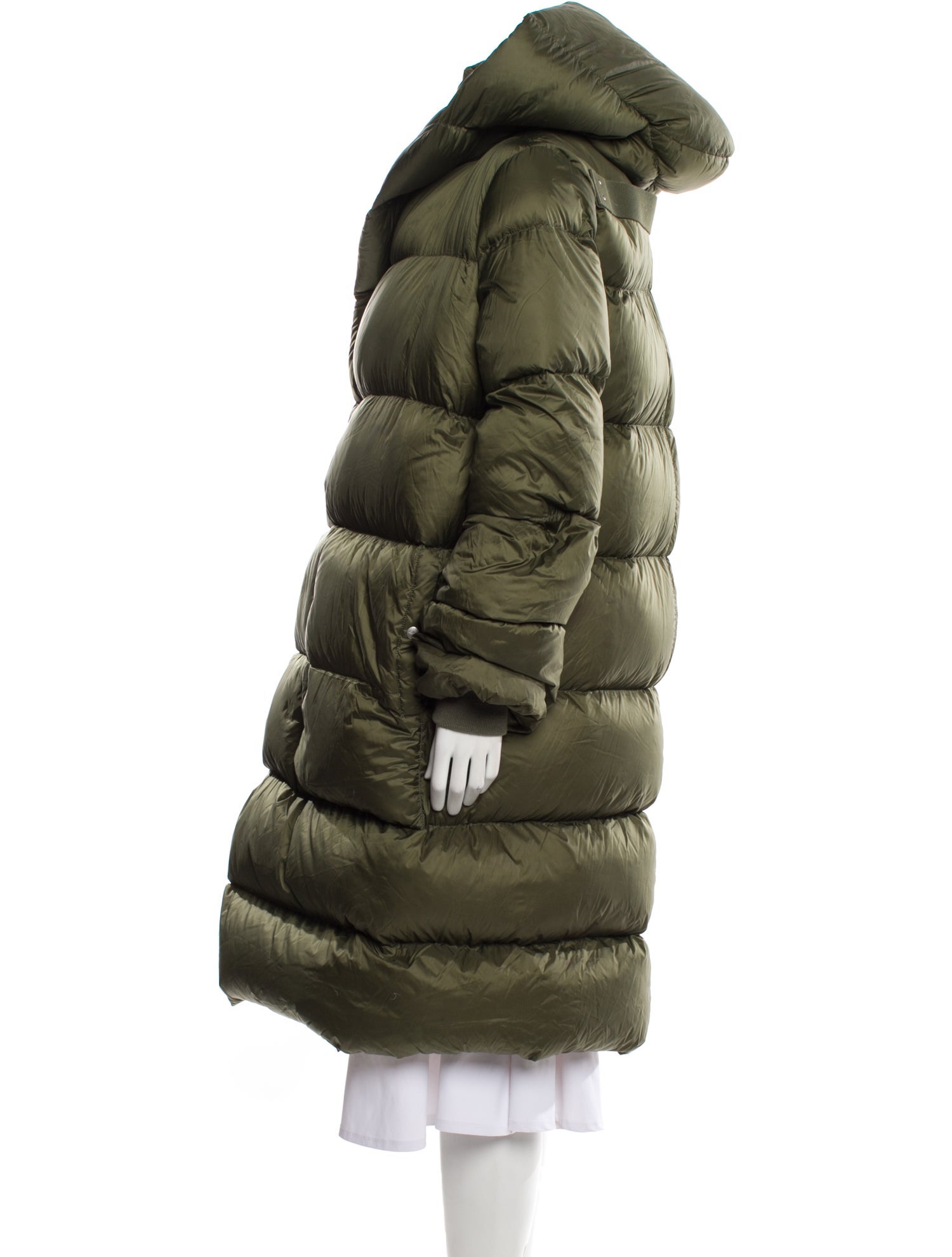 Rick Owens Nylon Down Coat