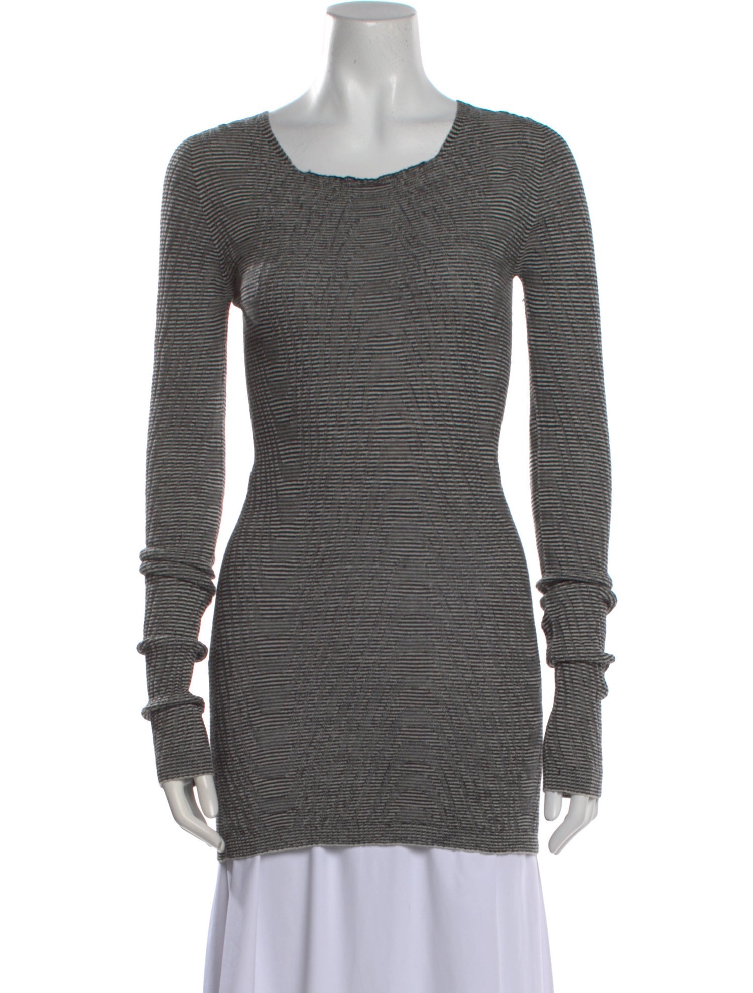 Rick Owens Wool Striped Sweater