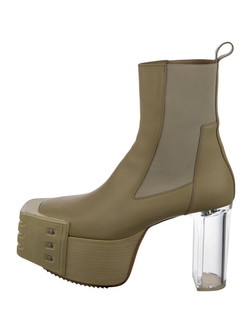 Rick Owens Leather Boots