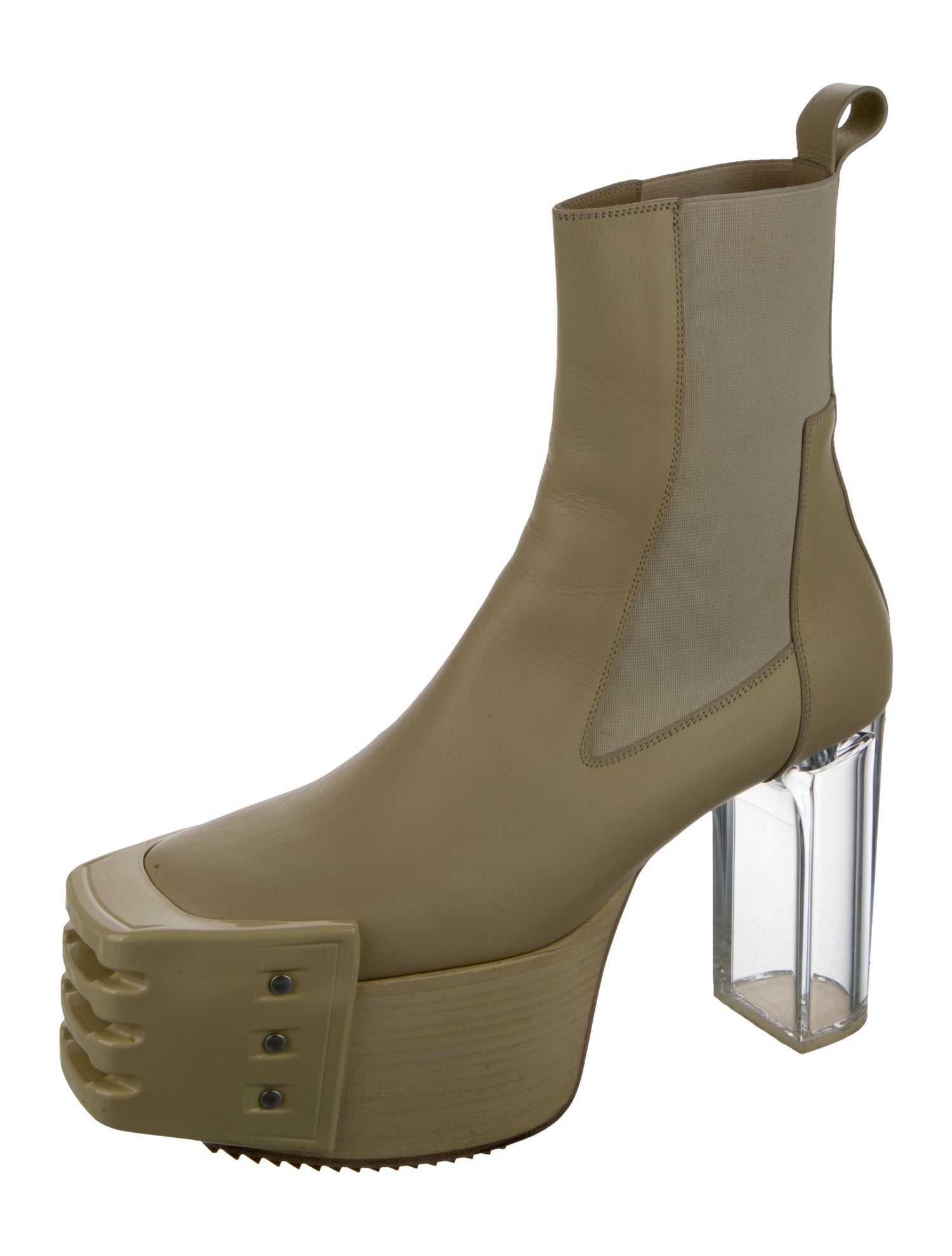 Rick Owens Leather Boots