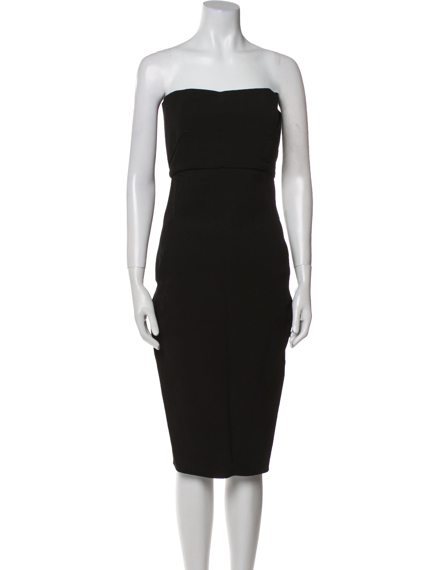 Rick Owens Strapless Mini Dress