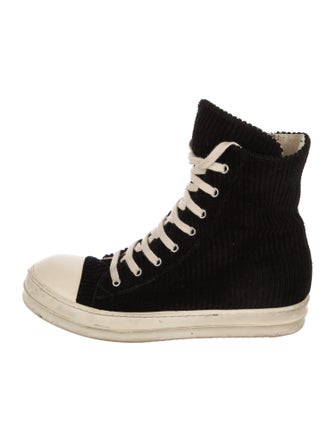 Rick Owens Canvas Sneakers