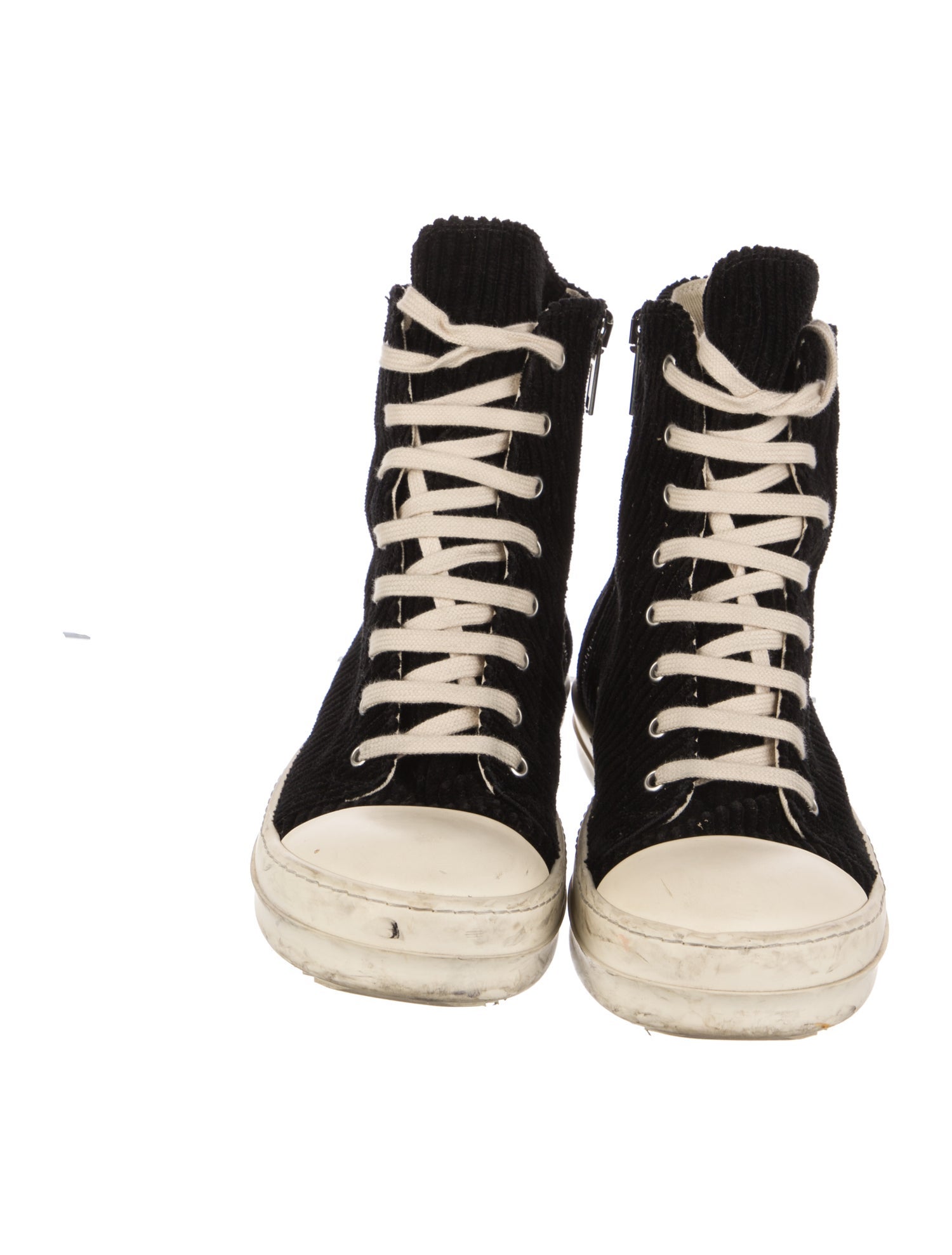 Rick Owens Canvas Sneakers