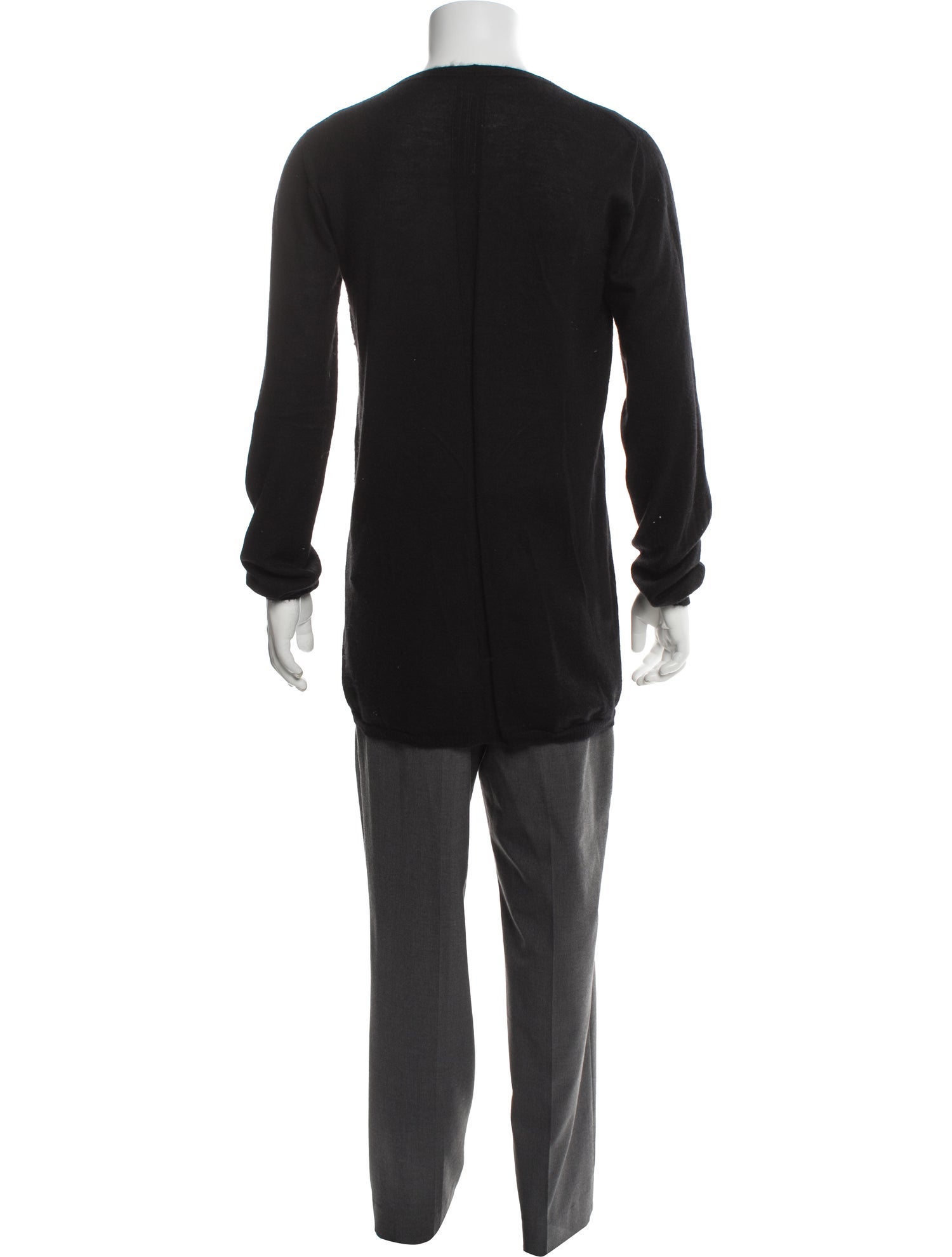 Rick Owens Cashmere Crew Neck Pullover