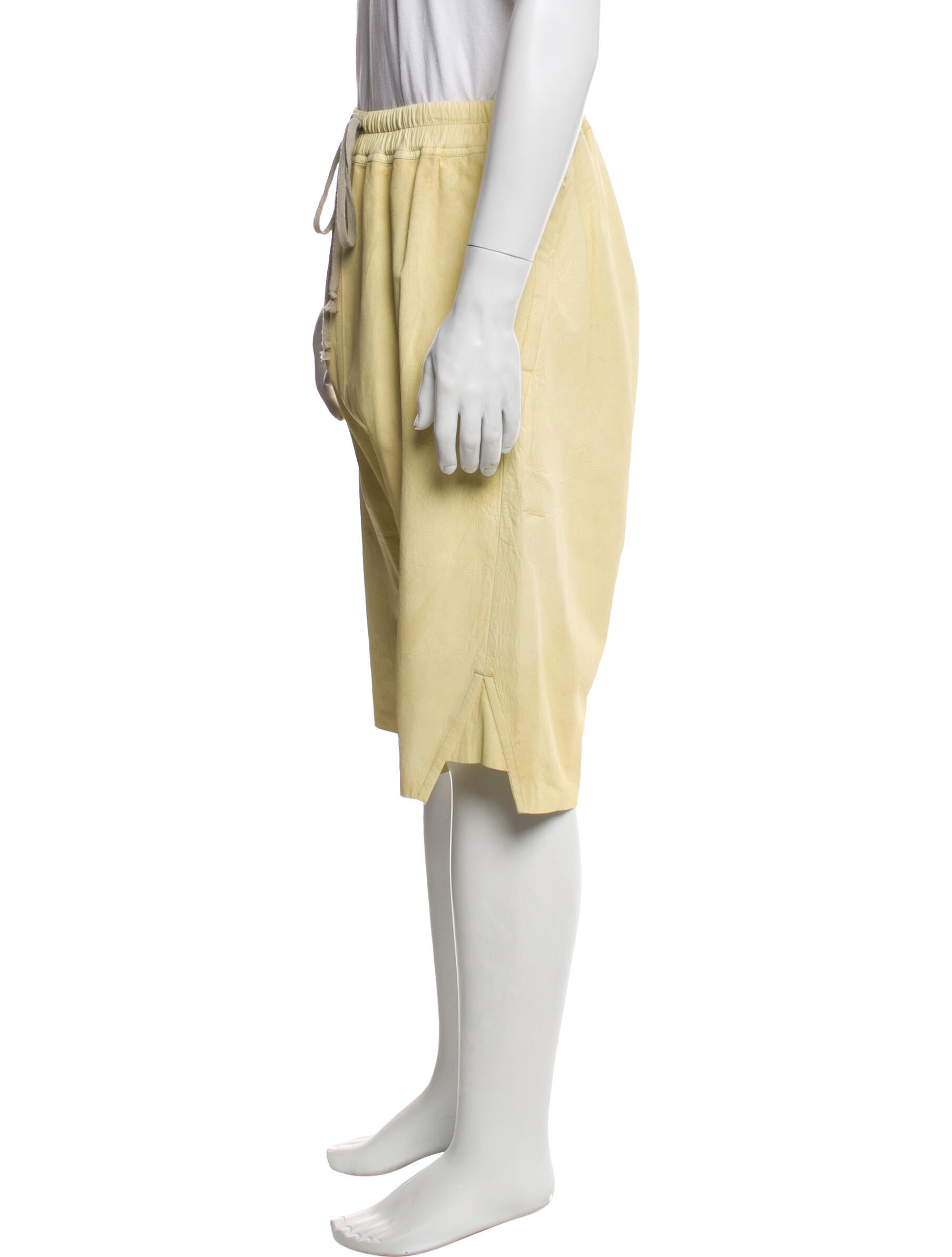 Rick Owens Lamb Leather Joggers