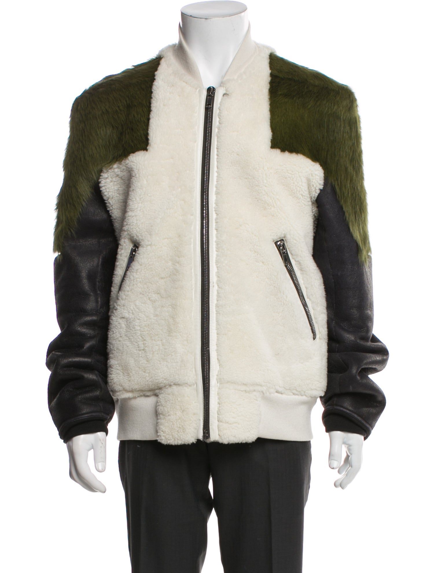 Rick Owens Shearling Bomber Jacket