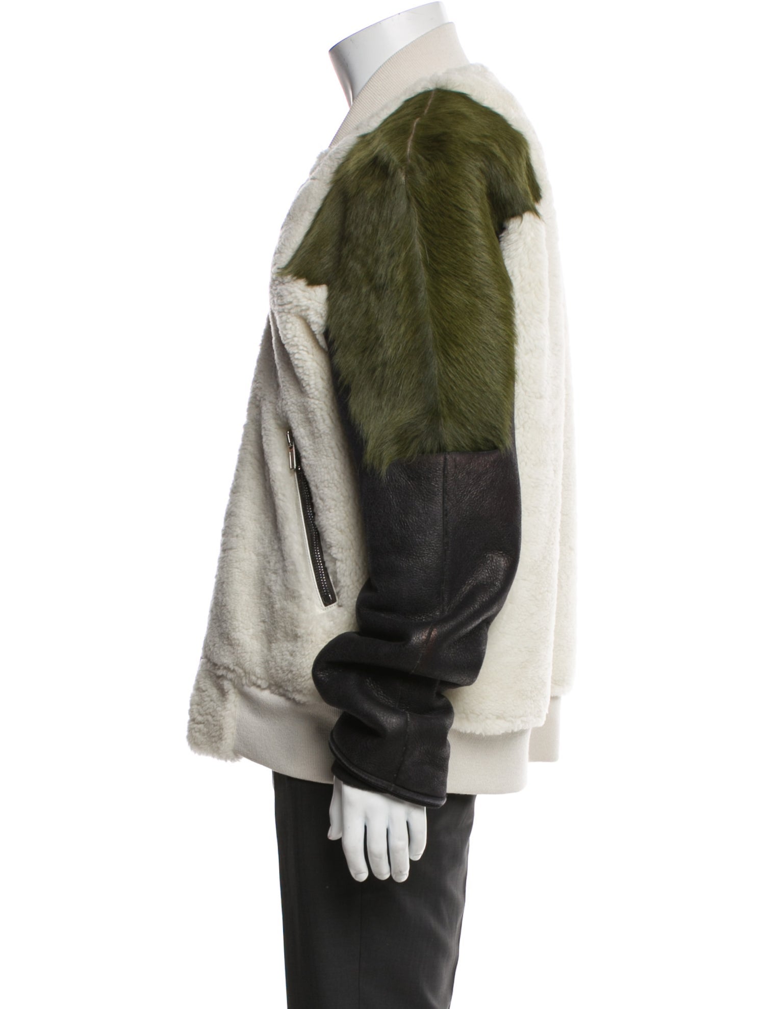 Rick Owens Shearling Bomber Jacket