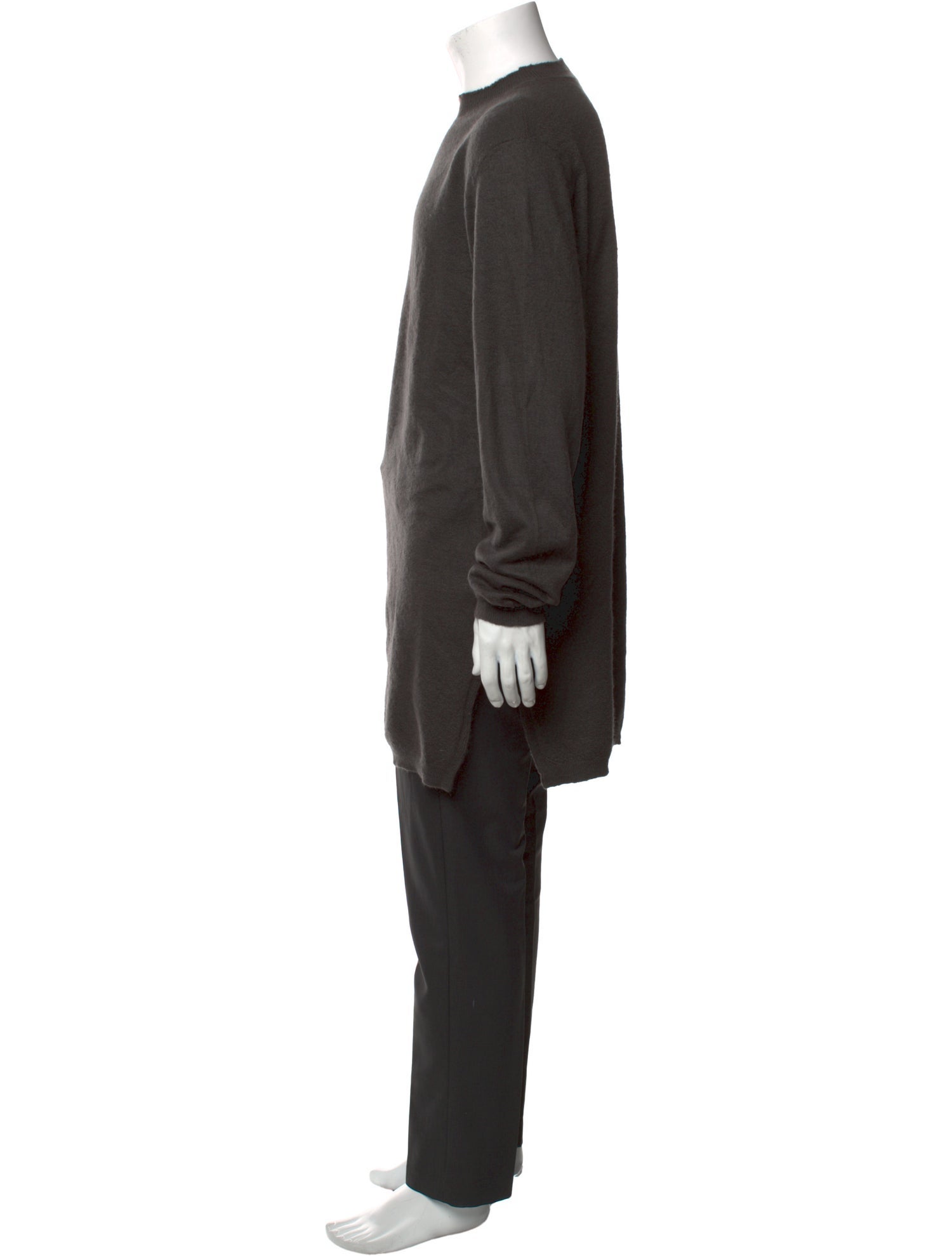 Rick Owens Cashmere Crew Neck Pullover