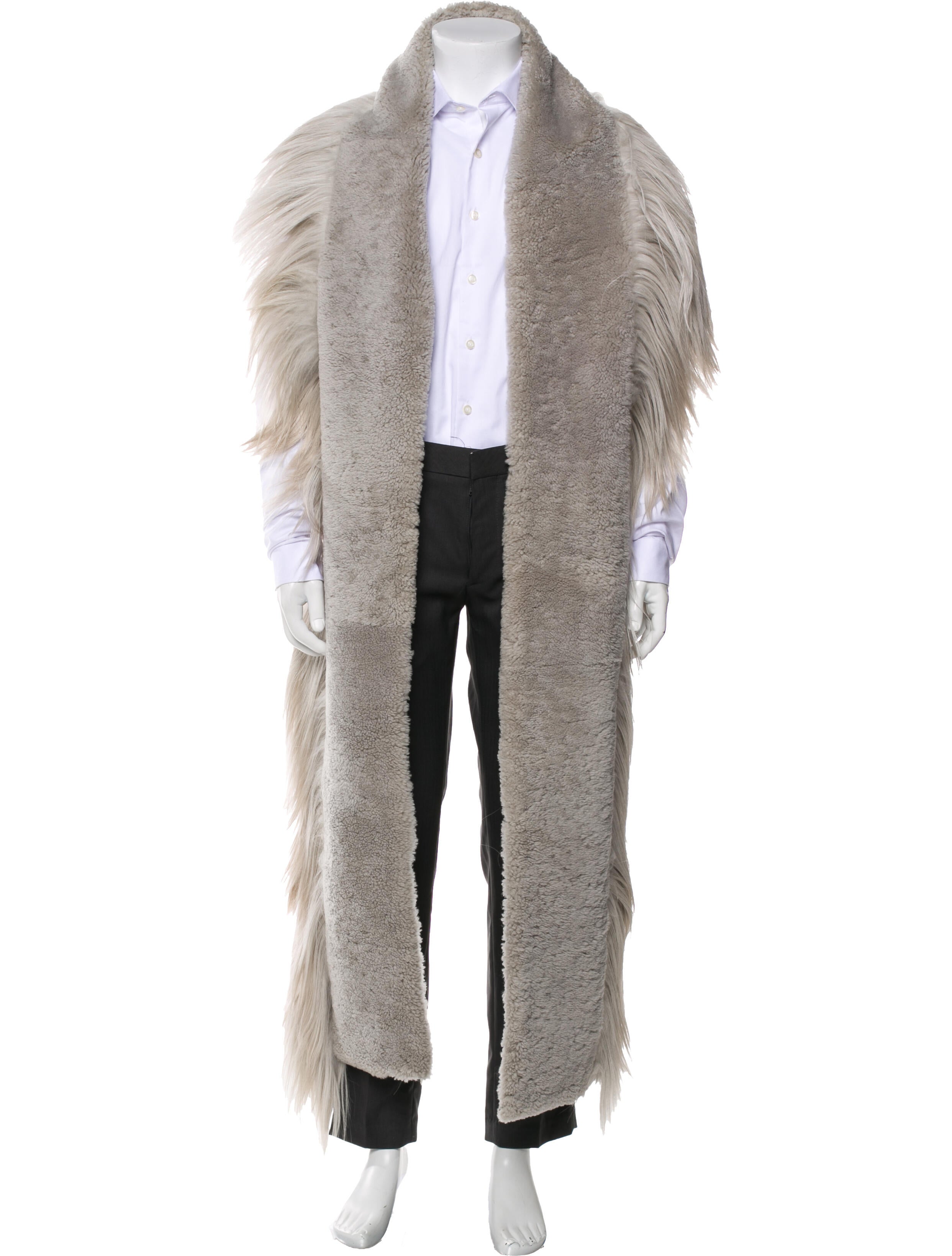 Rick Owens Lambskin Scarf