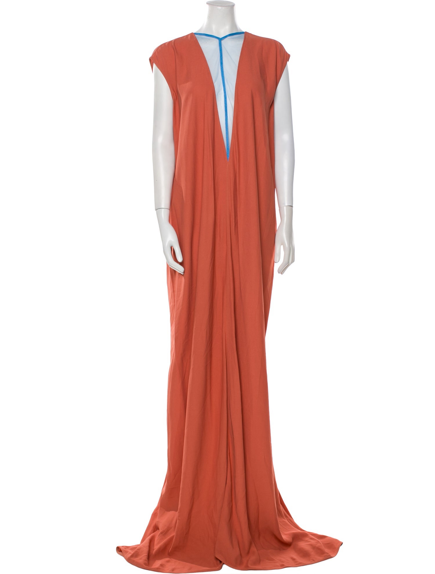 Rick Owens V-Neck Long Dress w/ Tags