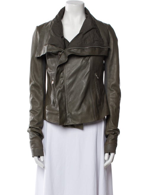Rick Owens 2010's Leather Biker Jacket
